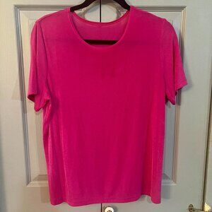 Bright Pink Slinky Tee